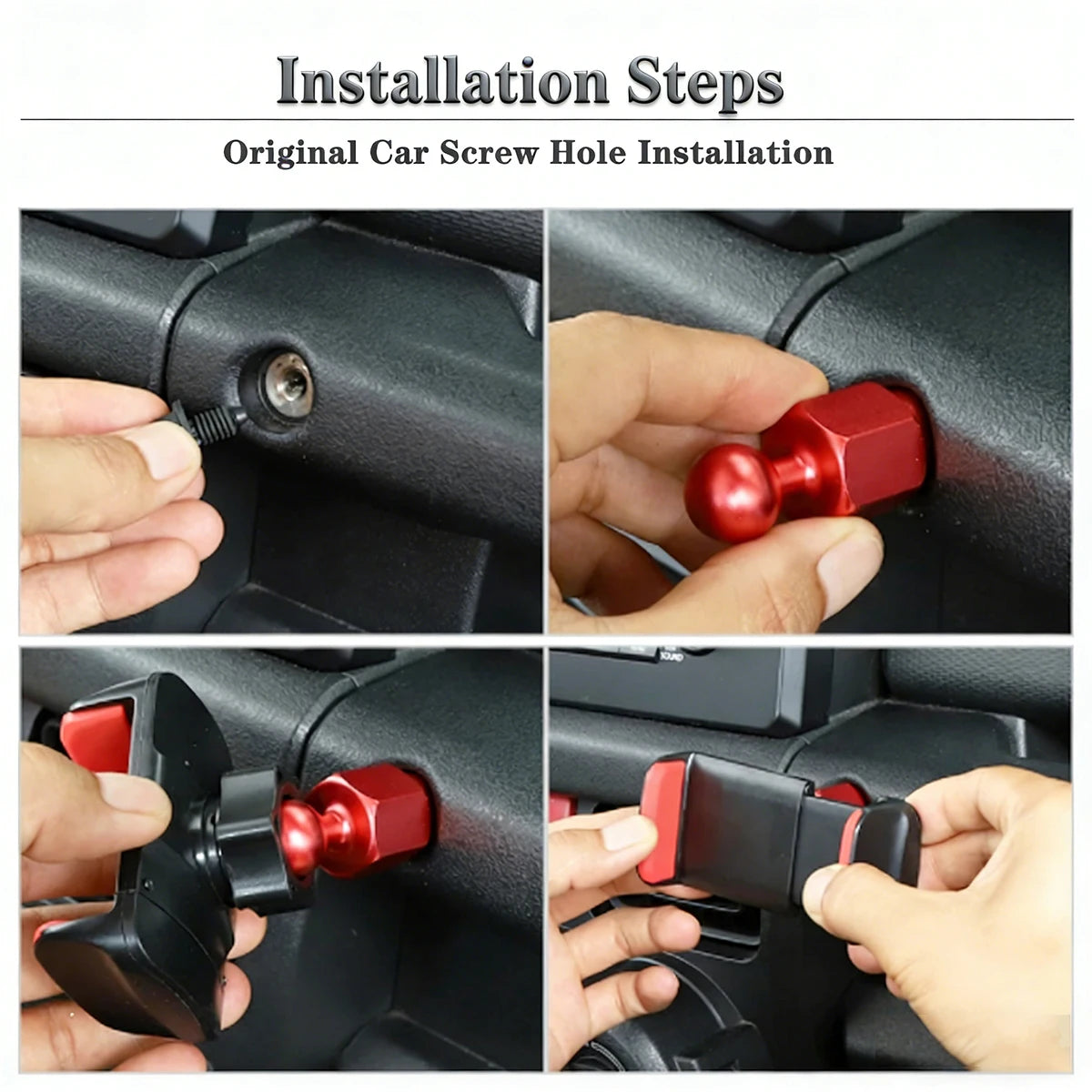 Jimny phone mount bracket