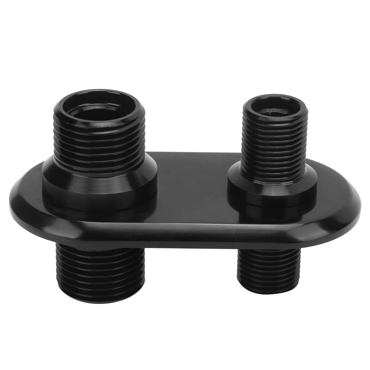 Car 2‑Port Air Conditioner Bulkhead Connector  Modification Replacement for  Firewall Bulkhead Tuck's Performance