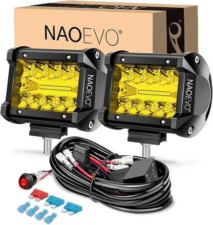 4 Inch 60W LED Pod Work Lights Pair product image 16