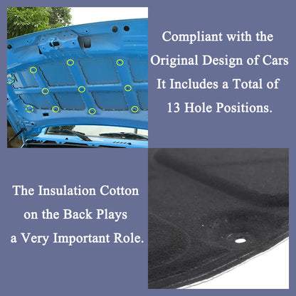 Jimny bonnet liner silver
