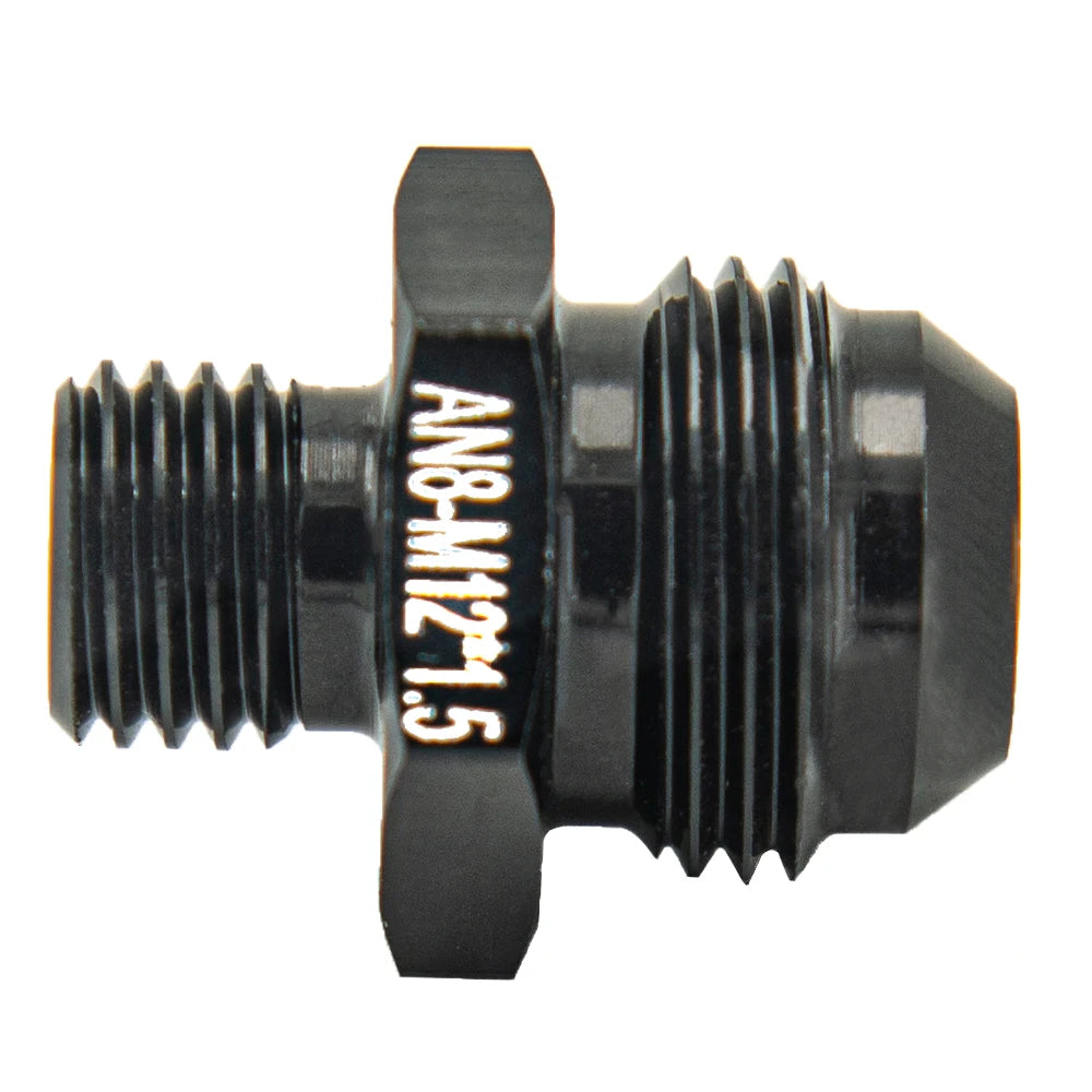 Universal Male 6AN AN6 to M10 M12x1.25/1.5, AN6 TO m16 M14x1.5, AN6 TO 1/4 3/8 1/2 npt Metric straight fitting Tuck's Performance