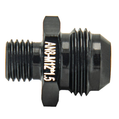 Universal Male 6AN AN6 to M10 M12x1.25/1.5, AN6 TO m16 M14x1.5, AN6 TO 1/4 3/8 1/2 npt Metric straight fitting Tuck's Performance