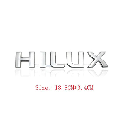 3D HILUX Badge For Toyota Hilux