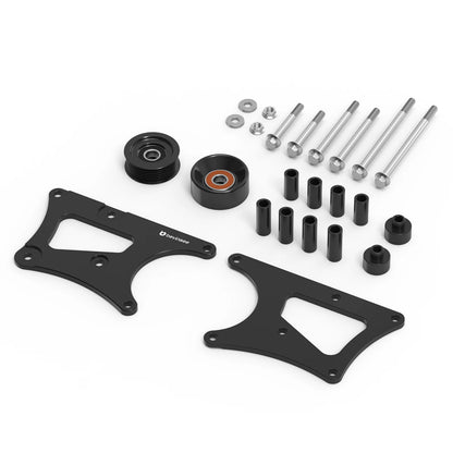 For LS High Mount Alternator Only Bracket For LS 4.8L 5.3L 6.0L 6.2L V8 Engine For Truck/SUV 1999-13/Camaro 2010-15 Crank Pulley Tuck's Performance