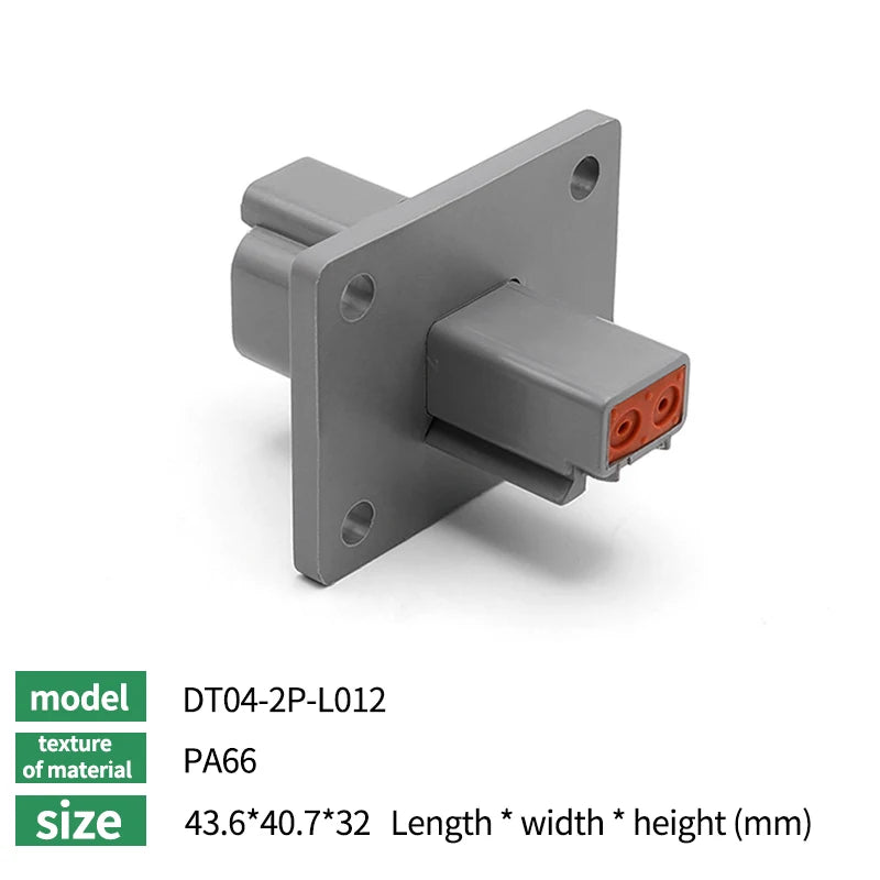 10/50/100 Sets Deutsch DTM/DT/DTP/DTF Automobile Connector Plug&Socket Male&Female Terminal DTM04-2/3/4/6/8/12 DTM06-2/3/4/6/8S Tuck's Performance