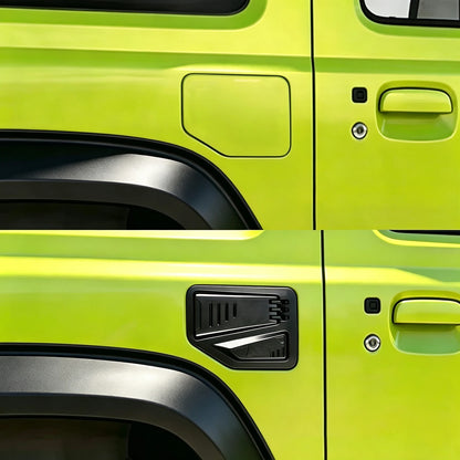 Car Gas Cap Fuel Filler Door Gas Tank Cover for Suzuki Jimny 3-Door 2019 2020 2021 2022 2023 2024 2025 2026 Exterior Accessories Tuck's Performance