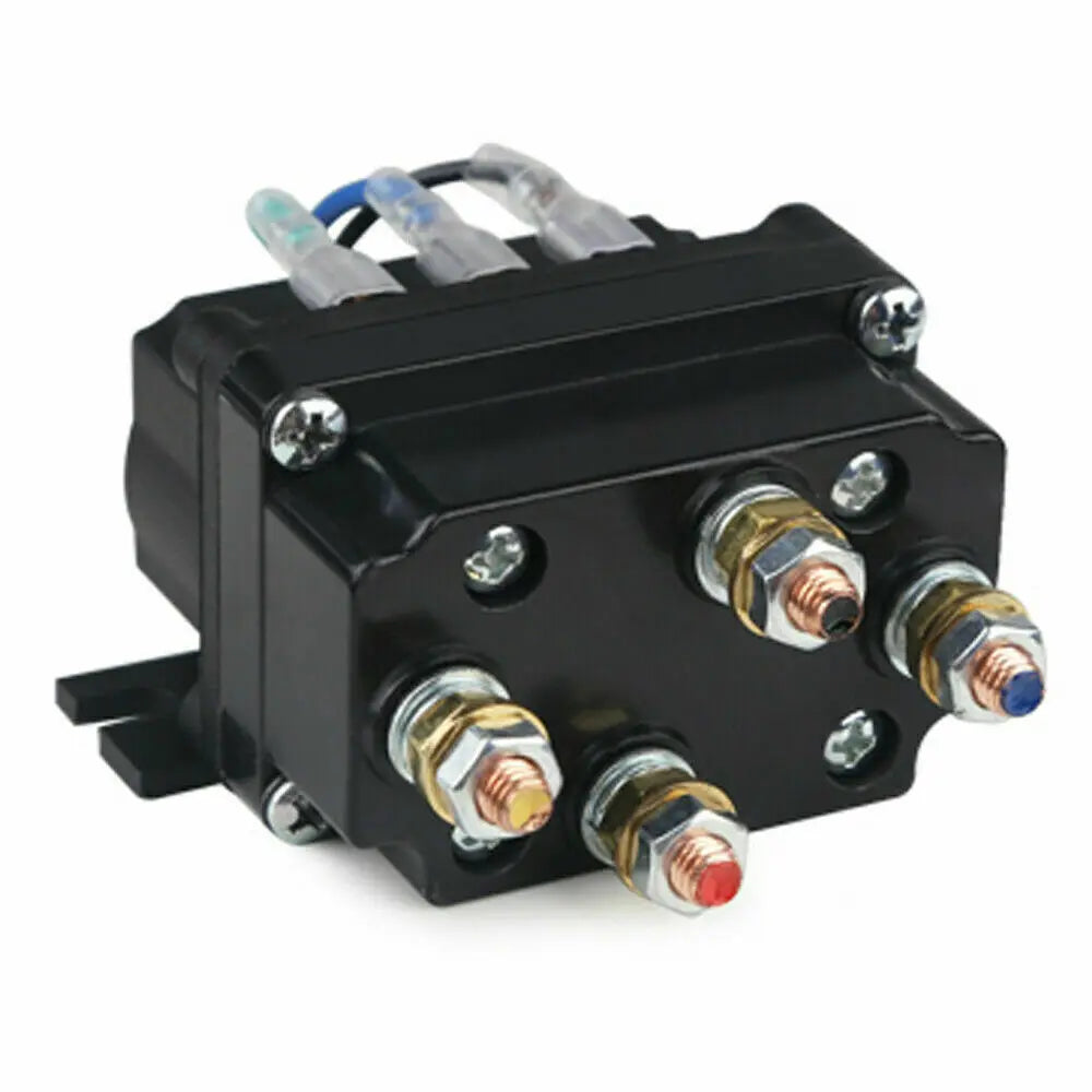 12V/24V 250A Winch Solenoid Relay & Remote Kit image 2