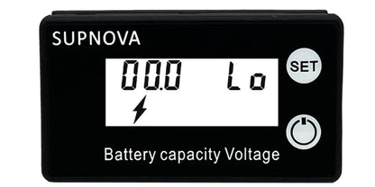 3S-20S DC Battery Voltmeter DC 8V-100V Capacity Indicator Power Meter Lithium LiFePO4 lead-acid cell 12V 24V 48V 60V 72V 84V Tuck's Performance