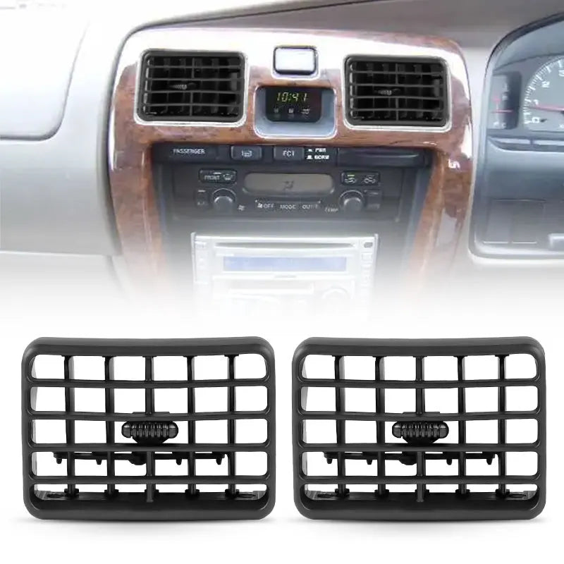 Centre dash air vent pair shown with Hilux Surf / 4Runner 1996-2002 dash