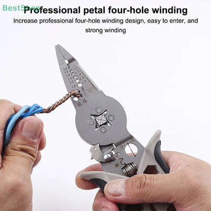 Multi-Function Wire Stripper & Crimping Pliers - product image 4