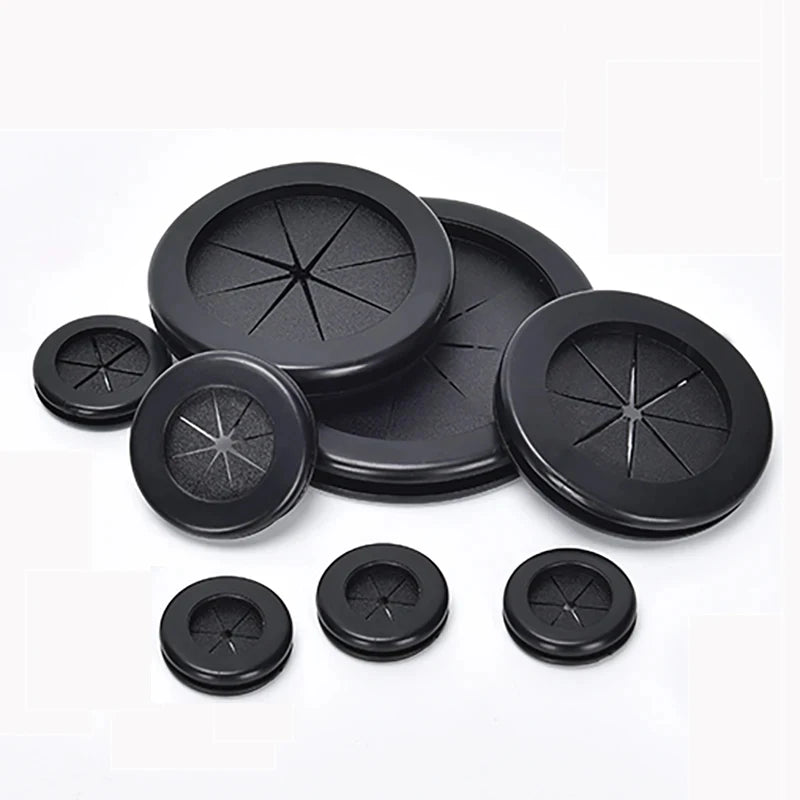 5/10pcs Rubber Grommet Blanking Hole Firewall Hole Plug Electrical Wire Gasket Black Parts 16mm 20mm 22mm 25mm 28mm 30mm to 60mm Tuck's Performance
