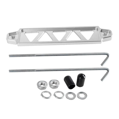 Universal Aluminum Auto Battery Tie Down Mount Holder Bracket Brace Bar For Honda Civic EK EG Group 21 22R 26R 27H 140R Tuck's Performance