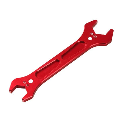 AN3 AN4 AN6 AN8 AN10 AN12 Double Ended Fitting AN Aluminum Wrench Hose Fitting Tool Socket Wrench Spanner Tool Kit Tuck's Performance