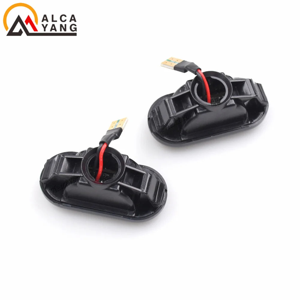 Car Dynamic Side Marker LED Turn Signal Light For Nissan Cube Z11 Tiida C11 Note E11 NE11 Micra K12 NP300 Navara D40 Qashqai J10 Tuck's Performance