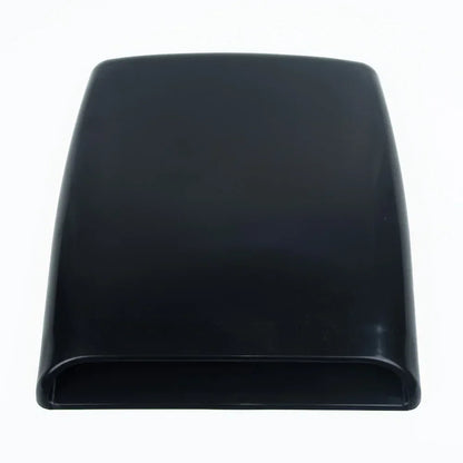 Black universal bonnet scoop top view
