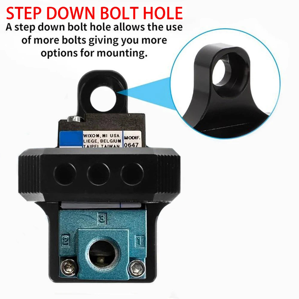 Universal Solenoid Valve Mount Holder Bracket 3 Port for Mac AEM Boost Controller For 94-01 Acura Integra For 92-95 Honda Civic Tuck's Performance