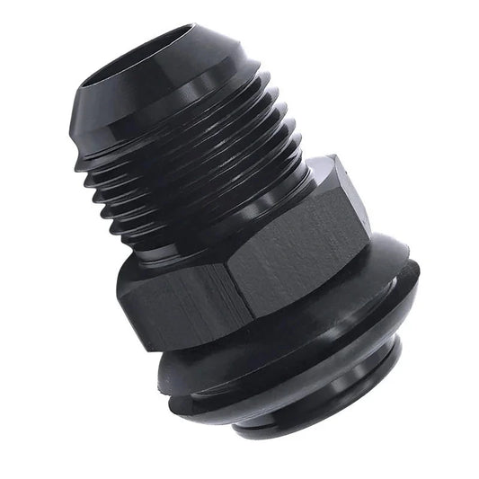 AN10 Male to 3/4" Hose Barb Valve Cover Port Adapter, Aluminum PCV Fitting with Rubber Grommet for GM LS Engine Swap Tuck's Performance