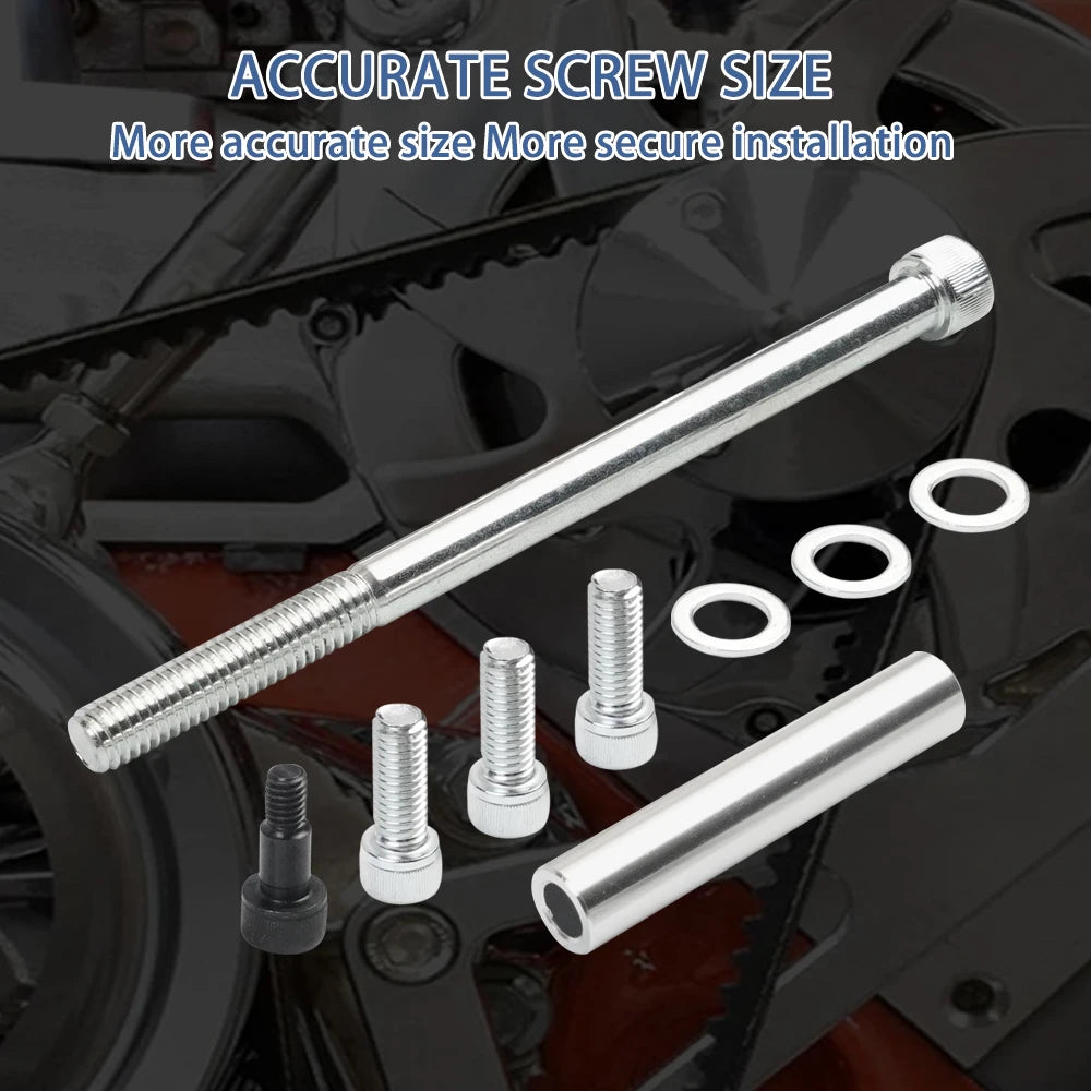 551411 Alternator Bracket Adjustable Kit for Chevrolet Chevy SBC 350 305 327 383 5.0L 5.7L V8 Eight Cylinder Long Water Pump Tuck's Performance