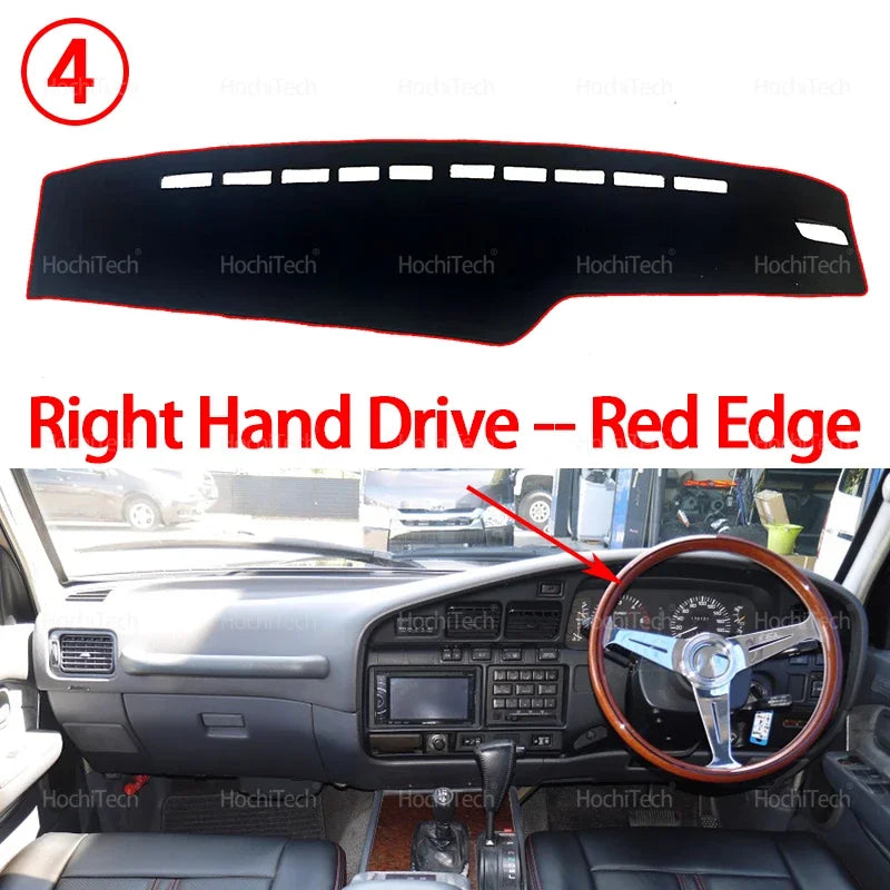 For Toyota Land Cruiser J80 LC80 Pre-Facelift 1990 1991 1992 Car Dashboard Cover Dash Board Mat Carpet Pad Sunshade Cape Cushion Tuck's Performance