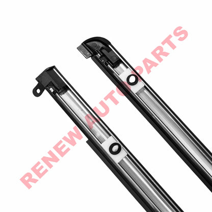 Front and rear quarter door seals, pair