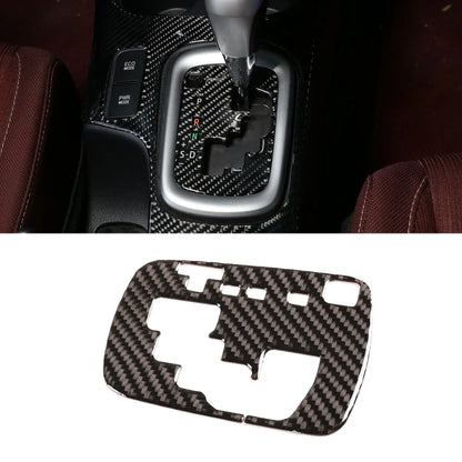 For Toyota Hilux 2015-2021 Carbon Fiber Car Gear Shift Panel Cover Trim Car Styling Car Interior