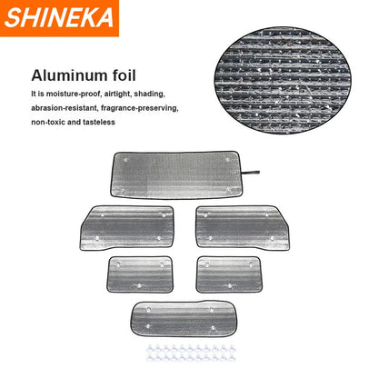 Jimny sunshade side windows