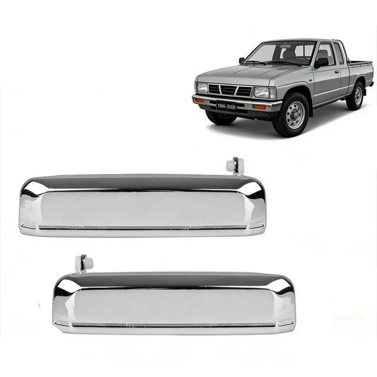 2x Exterior Door Handle Kit For Nissan D21 1986-1994 Sentra 1982-1986 Pickup 1995-1997 Pathfinder 87-95 80607-01A10 80606-01A10 Tuck's Performance