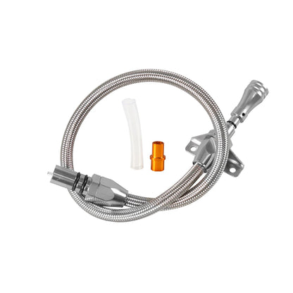 530 MM Flexible Stainless Transmission Dipstick For GM Chevy TH-400 TH-350 Turbo SBC BBC 350 400 Tuck's Performance