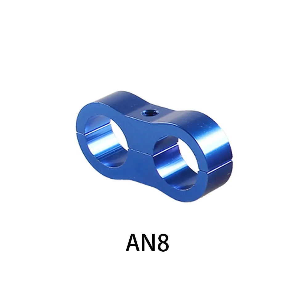 Universal AN4 AN6 AN8 AN10 Billet Oil Fuel Water Hose Tube Seprator Divider Clamp aluminum line separator Kit Tuck's Performance
