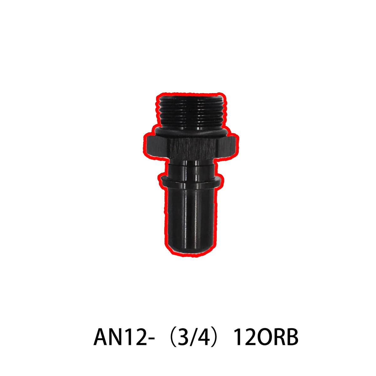 PTFE Quick Release AN Fittings -AN6-AN8-AN10-AN12-AN16 Swivel Fuel Hose End ORB Adapter For PTFE Hose Straight/45/90Degree Tuck's Performance