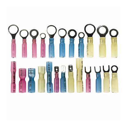240pc Heat Shrink Ring & Spade Connector Kit product view 3