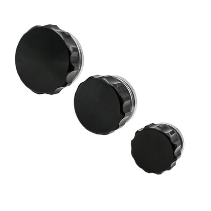 OD 1" ,1.5" ,2" Aluminum Weld Bung And Cap Fuel Surge Tank Cap Oil Water Tank & Radiator & Coolant Reservoir Caps Tuck's Performance