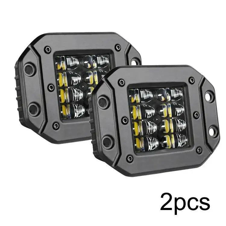 Pair of 5 inch flush mount LED pod lights