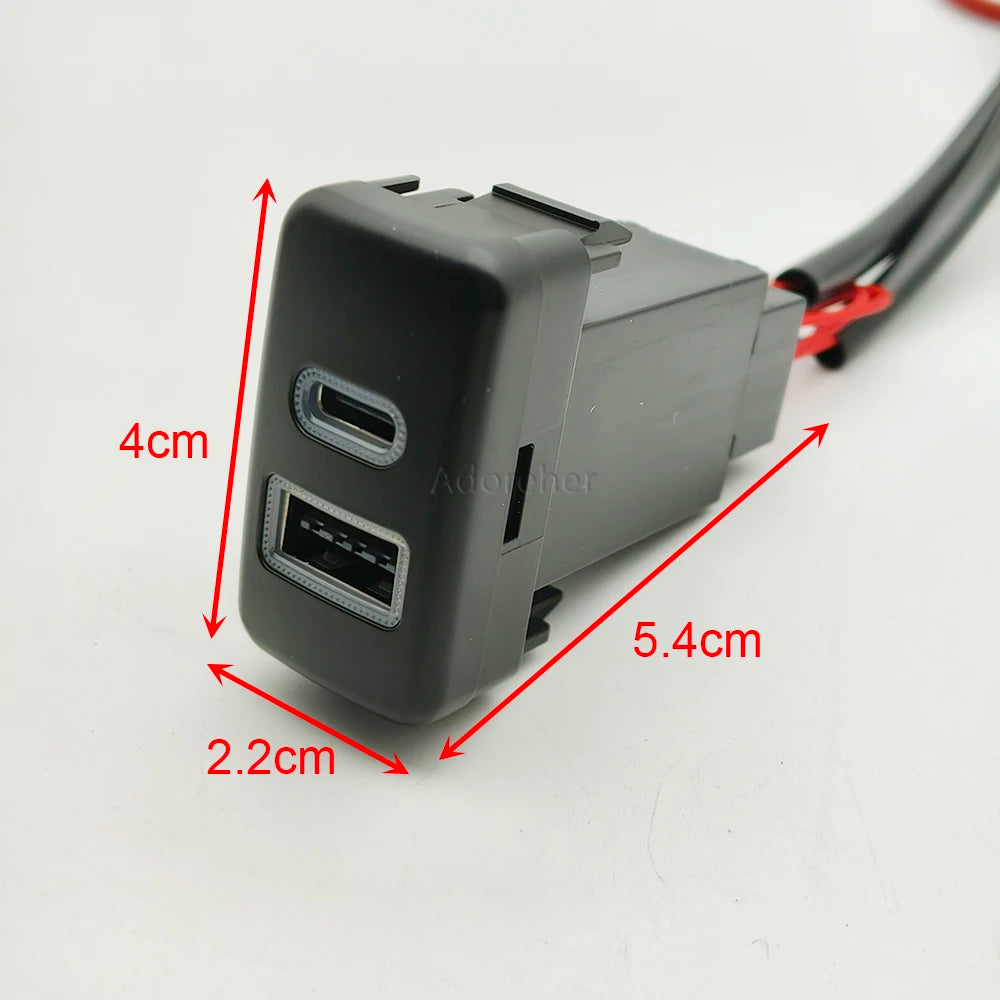 Charger socket fuse box wiring lead