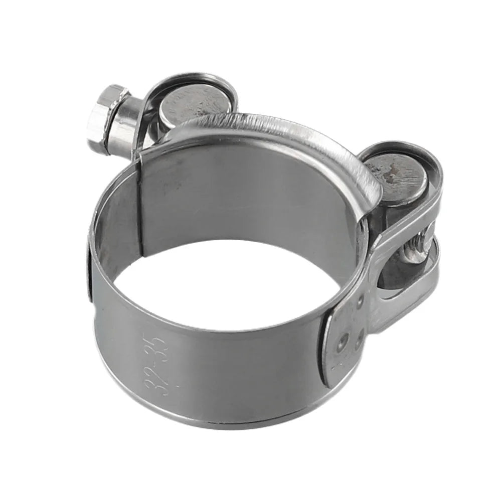 Stainless Steel Hose Clamp 17-43mm Heavy Duty T-Bolt Vent Type Hardware 17-19mm 20-22mm 23-25mm 26-28mm 29-31mm 32-35mm Tuck's Performance