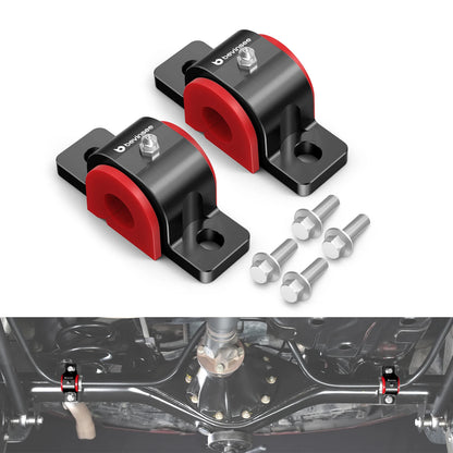 Sway bar bush bracket mounting detail