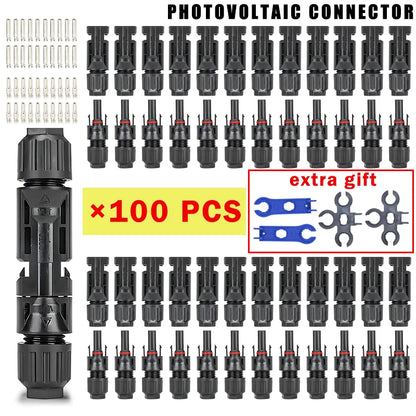 Solar Panel Connectors - 1000V 30A, 2.5 to 6mm² Tucks Performance