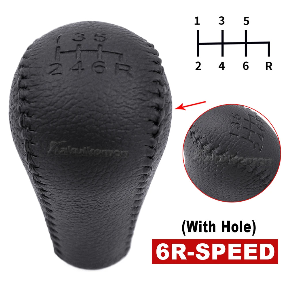 Manual 5/6 Speed Black Gear Shift Knob Handle Lever For NISSAN Navara D40 Frontier Double Cab 2005-2015/Pathfinder R51 2007-2019 Tuck's Performance