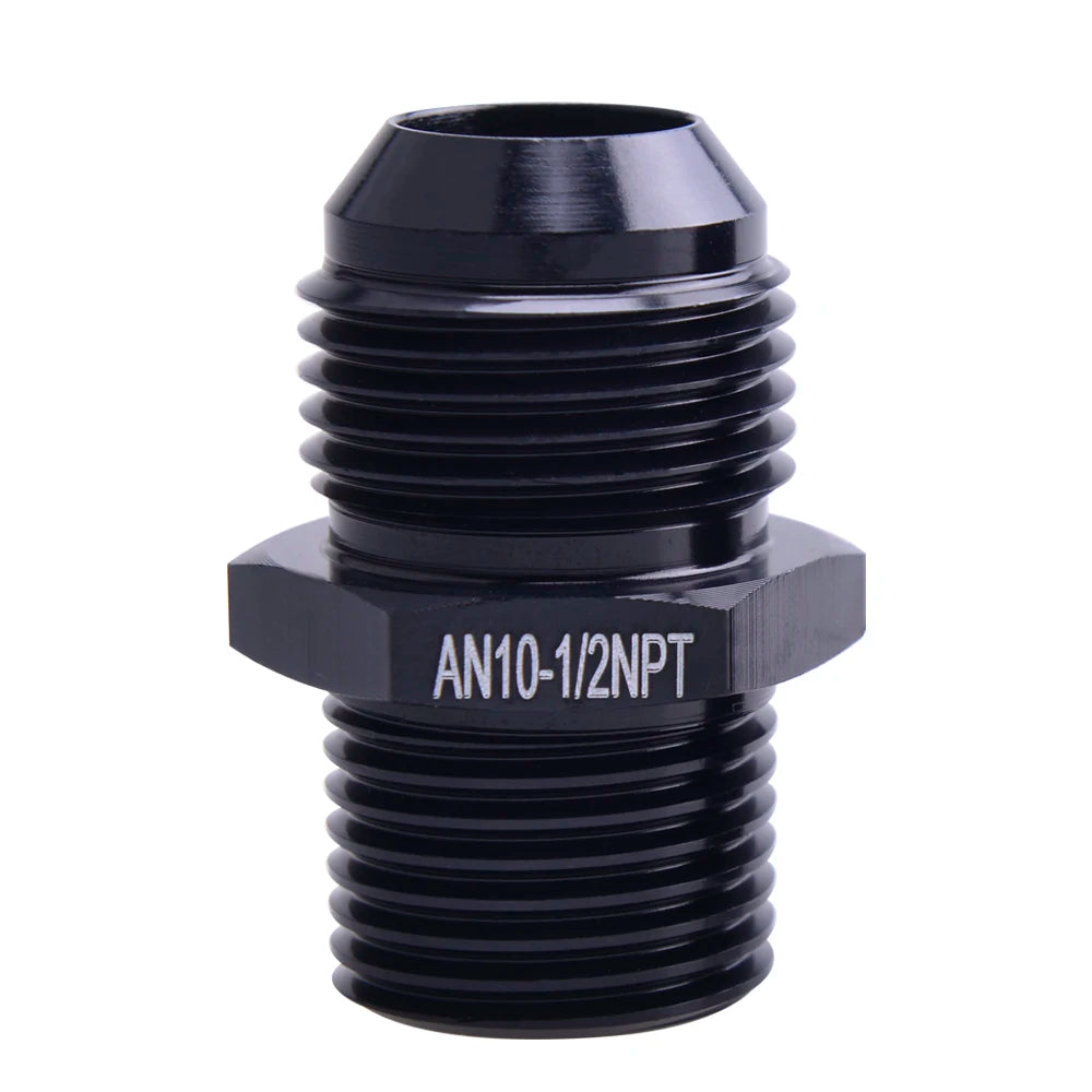Universal Male 6AN AN6 to M10 M12x1.25/1.5, AN6 TO m16 M14x1.5, AN6 TO 1/4 3/8 1/2 npt Metric straight fitting Tuck's Performance