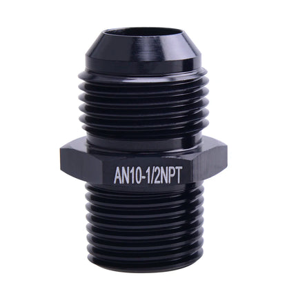 Universal Male 6AN AN6 to M10 M12x1.25/1.5, AN6 TO m16 M14x1.5, AN6 TO 1/4 3/8 1/2 npt Metric straight fitting Tuck's Performance