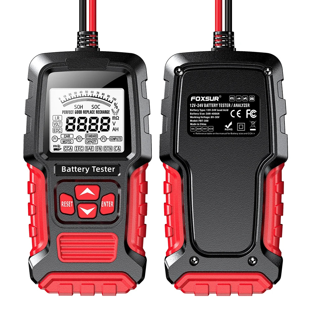 12V/24V LCD Battery Tester & Analyzer - product image 15