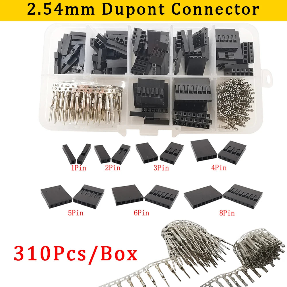 2.54mm JST/Dupont Connector Housing Kit product view 5