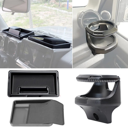Car Center Console Dashboard Organizer Water Drink Cup Holder Stand for Suzuki Jimny JB64 JB74 2019-2026 Interior Accessories Tuck's Performance