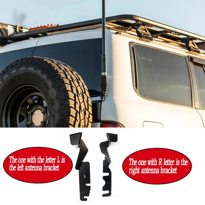 Compatible with Nissan Patrol Super Safari Y61 Antenna Bracket Base and Spotlight Bracket Base Made of Manganese Steel. Tuck's Performance