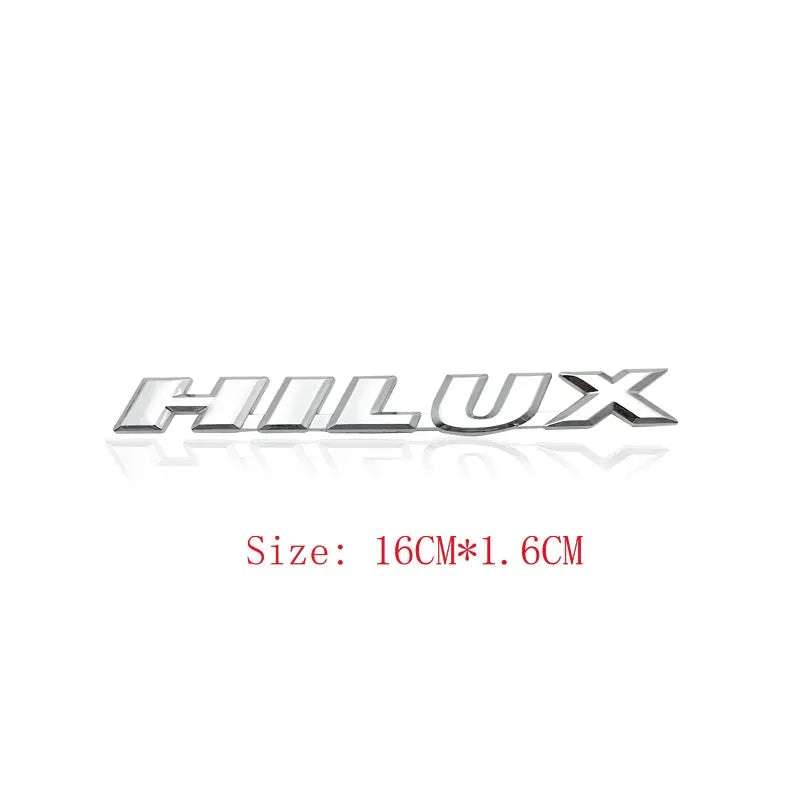 3D HILUX Badge For Toyota Hilux