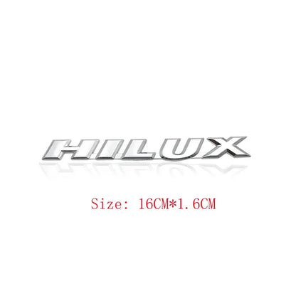 3D HILUX Badge For Toyota Hilux