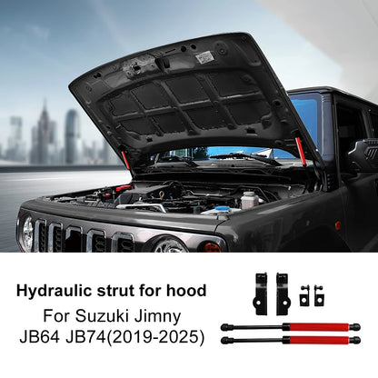 For Suzuki Jimny JB64 JB74 2019 2020 2021 2022 2023 2024 2025 Hood Struts Shock Dampers Front Bonnet Modify Lift Supports Tuck's Performance