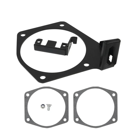 4-Bolt Throttle Cable Bracket Fit for LS LS2 LS3 LS6 LS7 Engines Intakes 92MM-102MM 81012 81042 Tuck's Performance