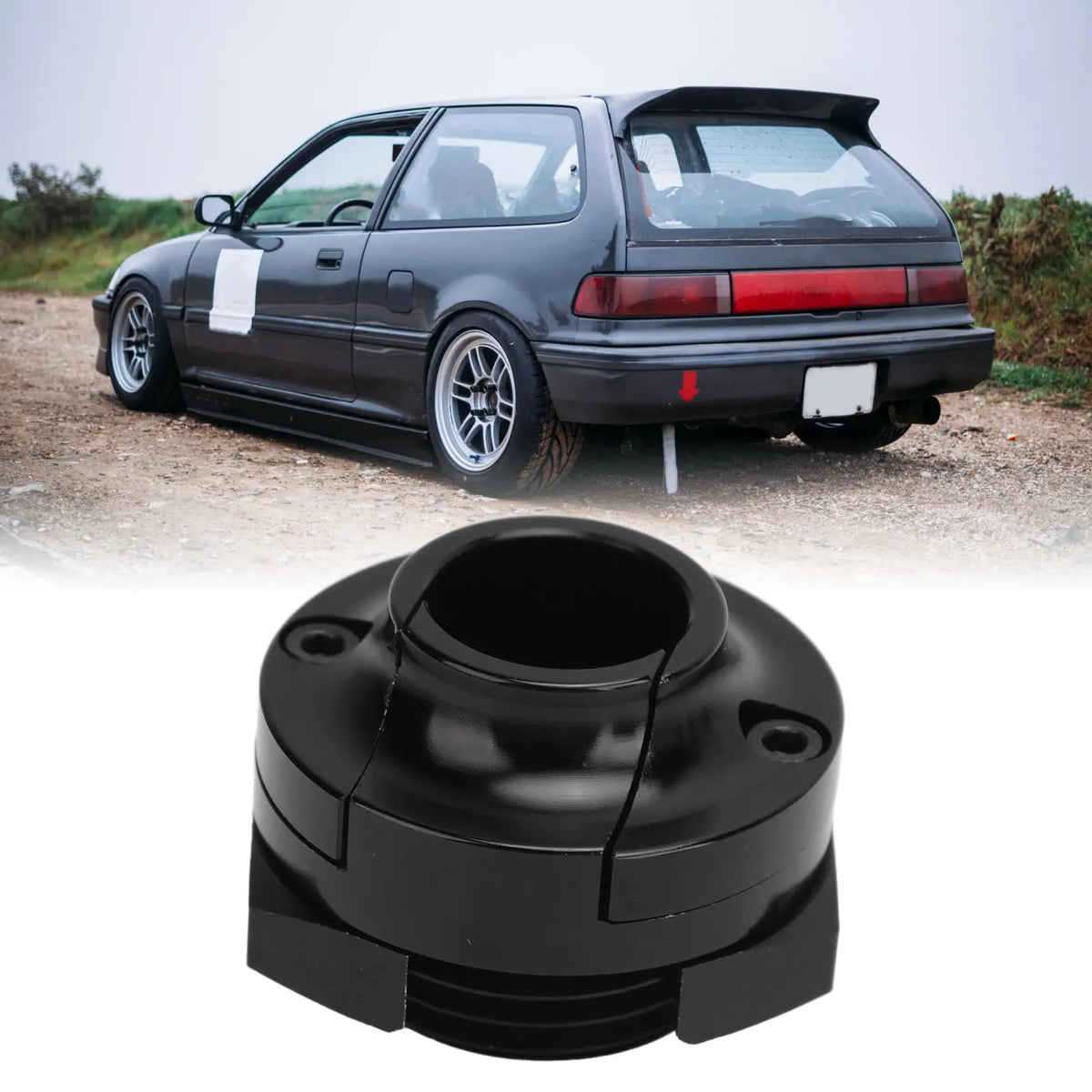 Engine Harness Firewall Grommet Hole Plug Aluminum Alloy CNC Machined Anodized for Honda K Series K20 K24 Firewall Hole Plug NEW Tuck's Performance