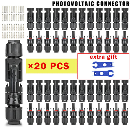 Solar Panel Connectors - 1000V 30A, 2.5 to 6mm² Tucks Performance